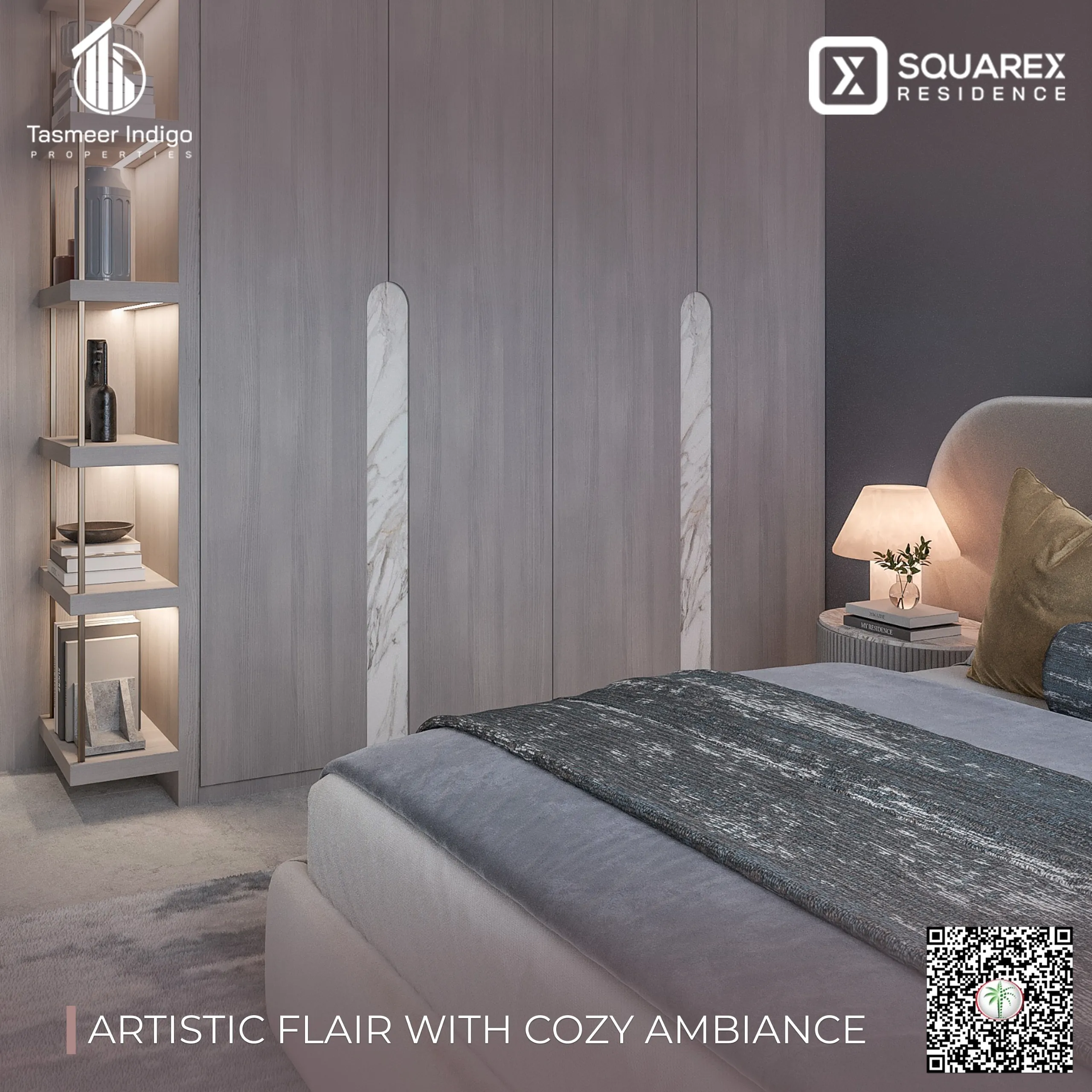 Modern luxury living room with panoramic views