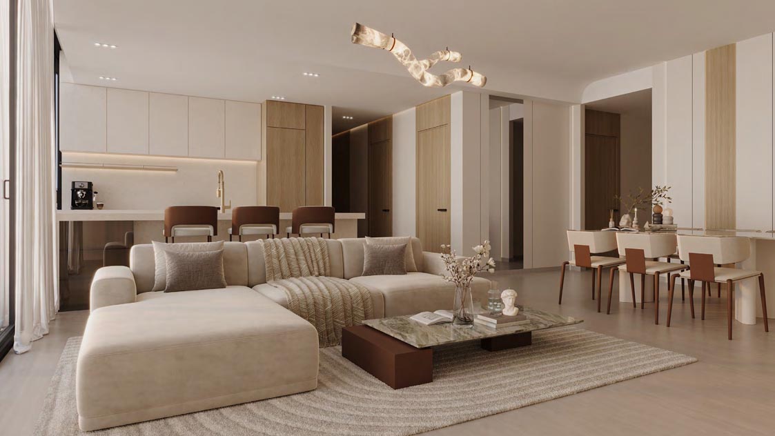 Luxurious bedroom suite