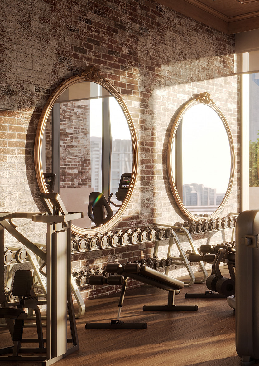 "Raw Theory" gym at The Archive by Imtiaz