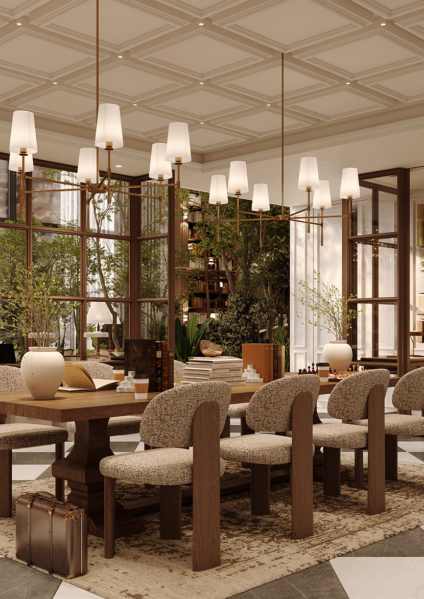 Reading lounge at The Archive by Imtiaz